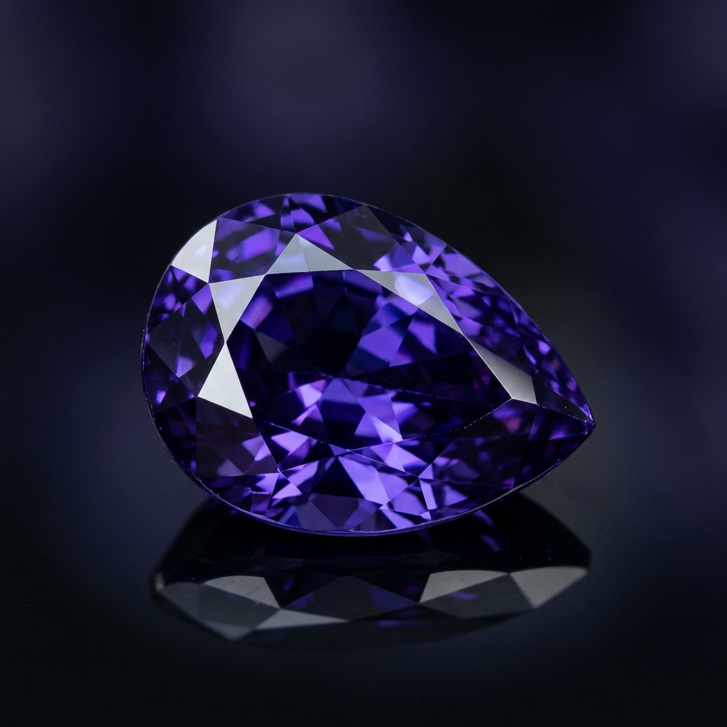 Nocturnal violet Ceylon spinel — 3.08 ct unheated natural gemstone